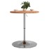 Mesa alta de madera maciza de haya Ø60x90,5