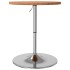 Mesa alta de madera maciza de haya Ø60x90,5