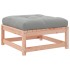 Set de sofás jardín 6 pzas con cojines madera abeto