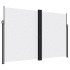 Toldo lateral retráctil blanco 220x1000