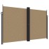 Toldo lateral retráctil gris taupe 200x1000