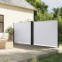 Toldo lateral retráctil blanco 160x1000