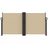 Toldo lateral retráctil beige 120x1200