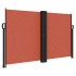 Toldo lateral retráctil terracota 140x1200