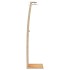 Ducha de exterior ratán PE y madera acacia beige 55x60x224