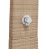 Ducha de exterior ratán PE y madera acacia beige 55x60x224