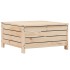Juego de sofás de jardín 7 piezas madera maciza de