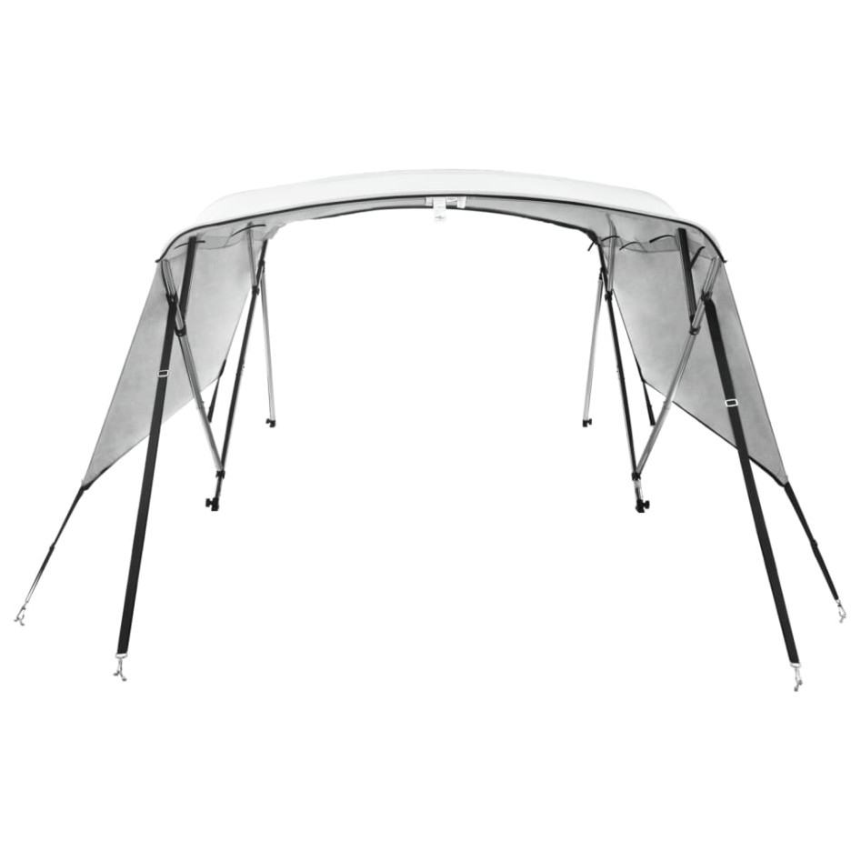 Toldo bimini 4 arcos con paredes laterales 243x(185-198)x137
