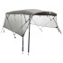 Toldo bimini 4 arcos con paredes laterales de