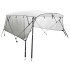 Toldo bimini 4 arcos con paredes laterales de