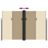 Toldo lateral retráctil beige 220x1200