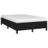 Estructura de cama sin colchón tela negro 120x190