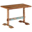 Mesa de comedor madera maciza reciclada 110x55x78 cm