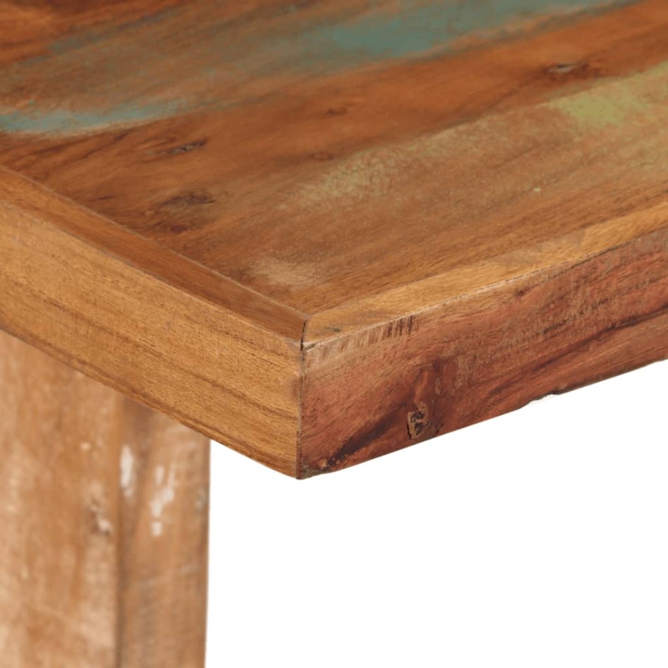 Mesa de comedor madera maciza reciclada 110x55x78
