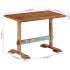 Mesa de comedor madera maciza reciclada 110x55x78