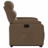 Sillón reclinable elevable de tela