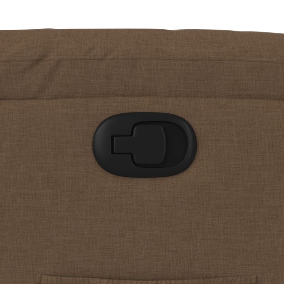 Sillón reclinable elevable de tela