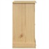 Cómoda cajonera Corona madera maciza de pino 112x48x91