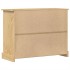 Cómoda cajonera Corona madera maciza de pino 112x48x91