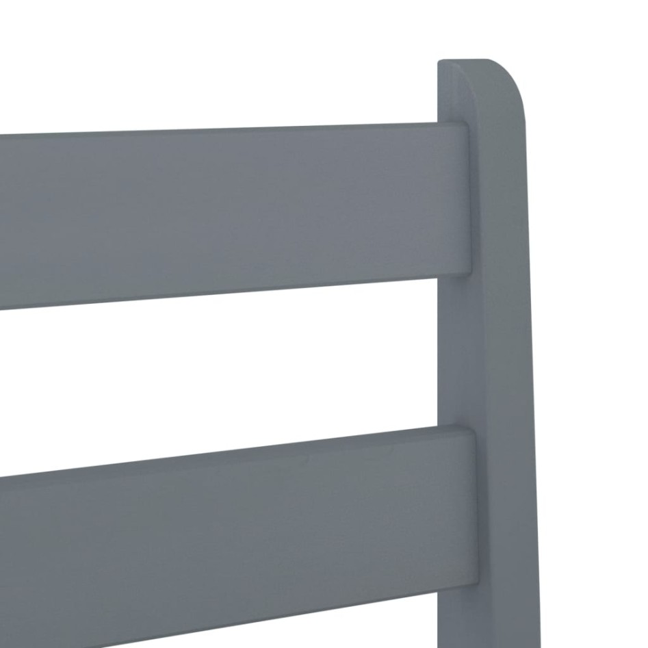 Taburetes altos 2 uds madera maciza de pino