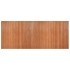 Biombo divisor de bambú marrón 165x400