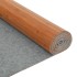 Biombo divisor de bambú marrón 165x400