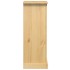 Mesita de noche Corona madera maciza de pino 53x39x103