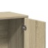 Aparador de madera de ingeniería 2 uds roble Sonoma 60x31x70