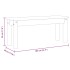 Banco de comedor Panama madera maciza pino blanco 105x30x45