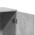 Aparadores 2 uds madera de ingeniería gris hormigón 79x38x80