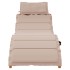 Tumbonas con cojines 2 uds madera maciza de acacia gris
