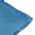 Cojines silla respaldo alto 6 uds tela azul melange 120x50x7