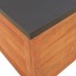 Caja de almacenaje de jardín madera maciza eucalipto