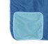 Litera con cortinas madera maciza de pino azul 90x190