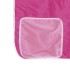Litera con cortinas madera maciza de pino rosa 75x190