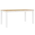 Mesa de comedor Panama madera maciza pino blanco 160x80x75