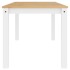 Mesa de comedor Panama madera maciza pino blanco 160x80x75