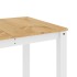 Mesa de comedor Panama madera maciza pino blanco 160x80x75