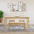 Mesa de comedor Panama madera maciza de pino 160x80x75