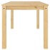 Mesa de comedor Panama madera maciza de pino 160x80x75