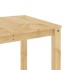 Mesa de comedor Panama madera maciza de pino 160x80x75