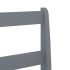 Sillas de comedor Panama 2 uds madera pino gris 40x46x90