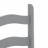 Sillas de comedor Corona 2 uds madera pino gris 42x47x107