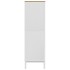 Armario FLORO madera maciza de pino blanco 77x53x171