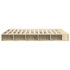 Estructura de cama madera de ingeniería roble Sonoma 180x200