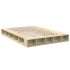 Estructura de cama madera de ingeniería roble Sonoma 160x200