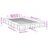 Estructura de cama madera de ingeniería roble Sonoma 160x200