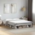 Estructura de cama madera de ingeniería gris Sonoma 140x200