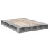 Estructura de cama madera de ingeniería gris Sonoma 140x200