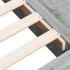 Estructura de cama madera de ingeniería gris Sonoma 140x200